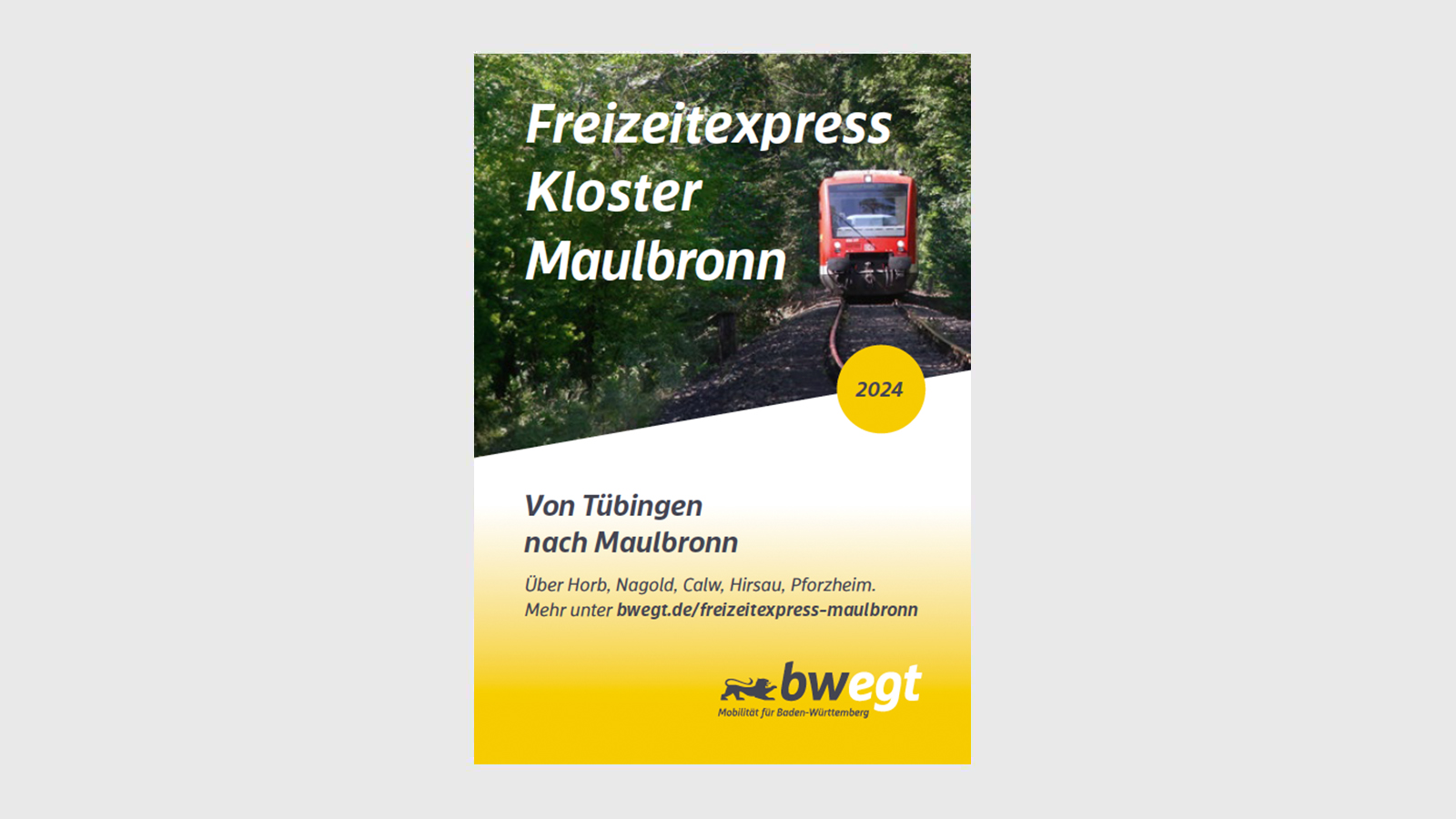 Flyer Kloster Maulbronn