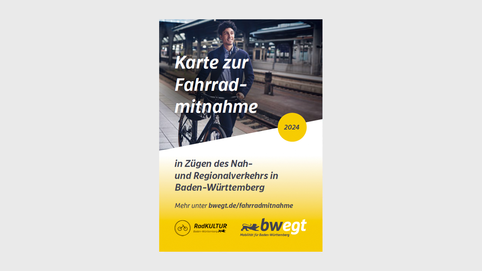 Flyer Fahrradmitnahme