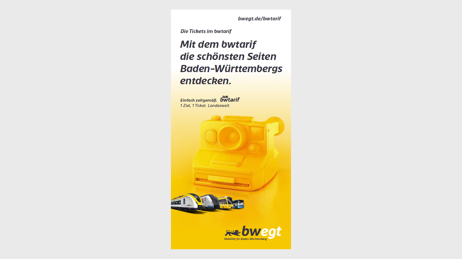 Flyer touristische Ziele