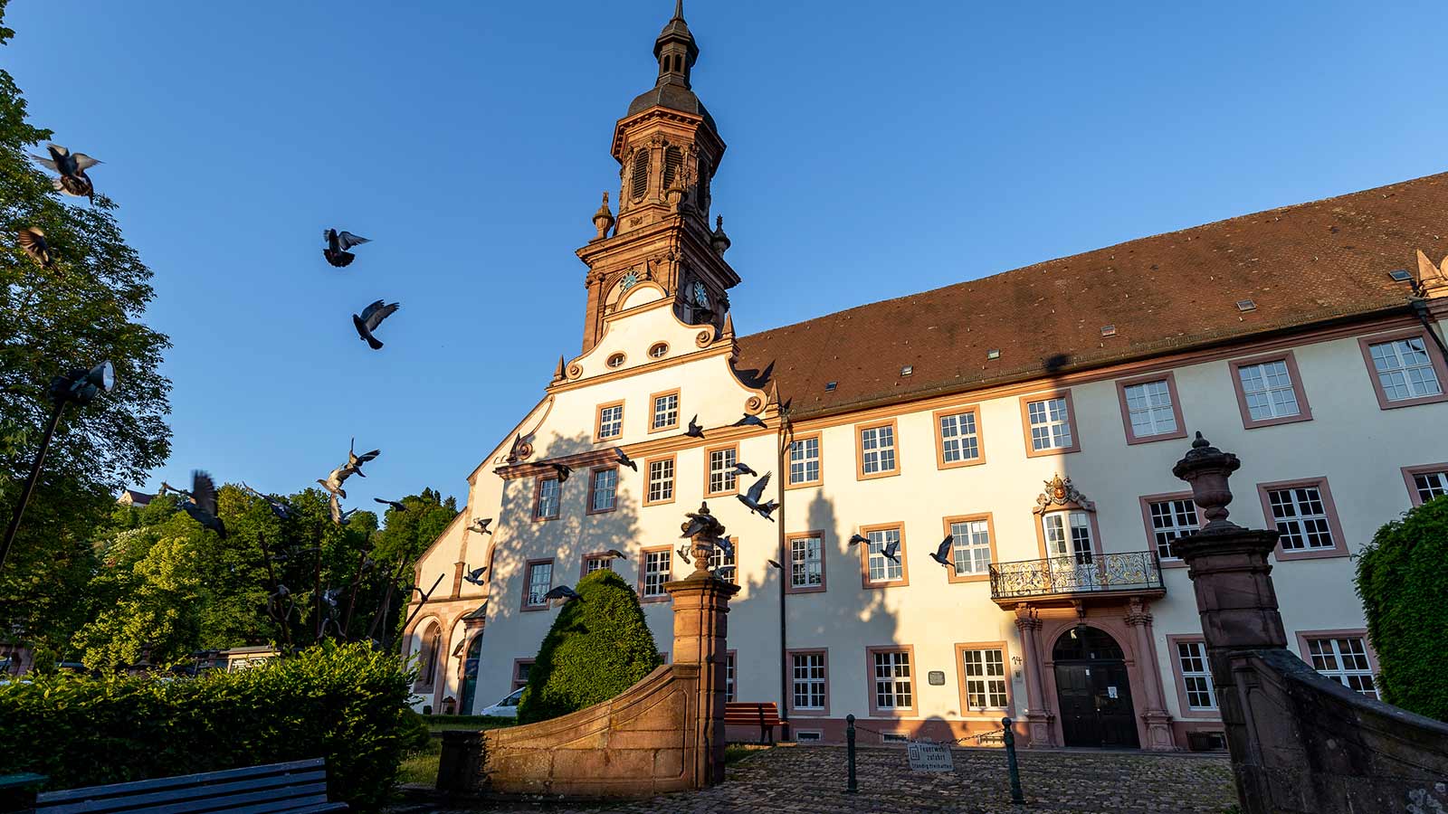 Das ehemalige Benediktinerkloster in Gengenbach. 